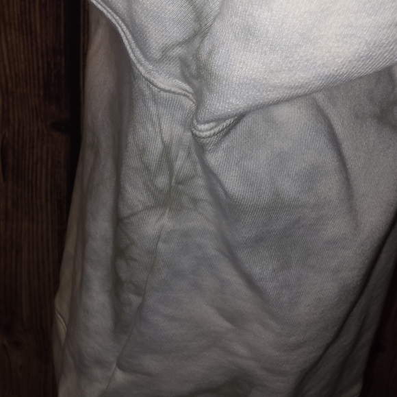 Madewell Tie Dye Swing Sweatshirt Size XS Gray/White - Picture 7 of 10